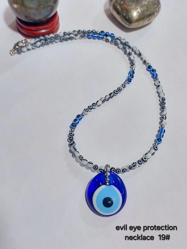 สร้อยคอ evil eye พร้อมจี้สวยๆ ความยาว 19 นิ้ว 3