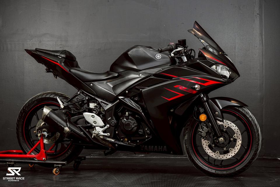 🏍️ Yamaha YZF-R3 ปี 2017 | สีดำ สปอร์ตไบค์สุดคุ้ม! รูปที่ 4