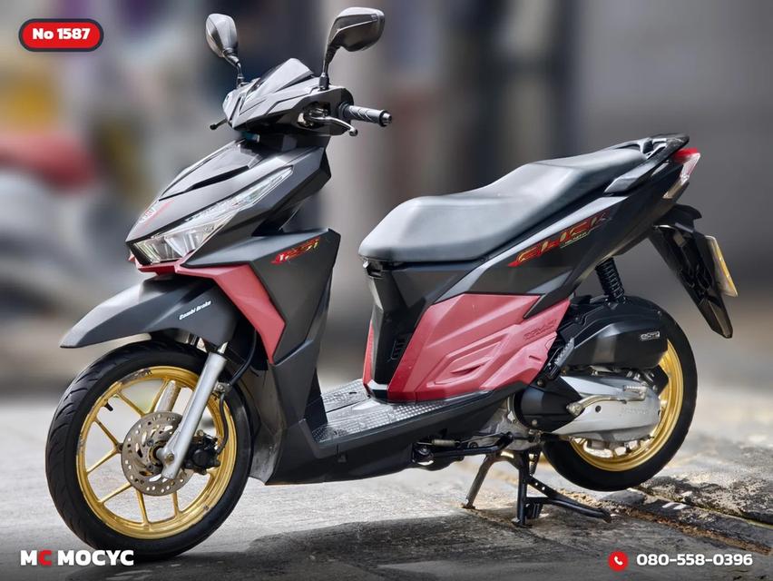 Honda Click 125i 2018 วิ่ง10000โล รถบ้านแท้มือเดียว เครื่องท่อเดิม มีเล่มเขียวชุดโอนครบ No.1587 รูปย่อยที่ 3