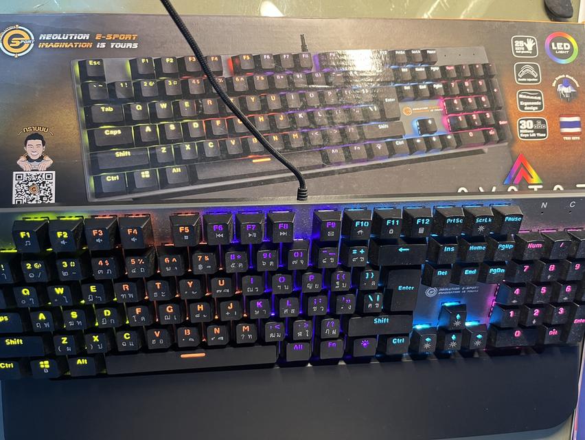 คีบอร์ดเกมมิ่ง Neolution E-Sport AVATARGaming Keyboard Mechanical BlueSwitch 5