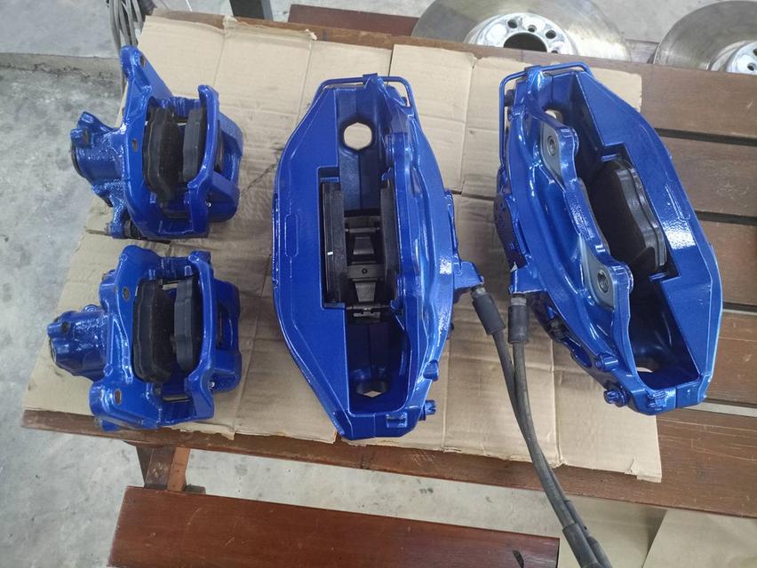 ขายเบรค M พร้อมจานดิสเบรค ครบชุด สะภาพใหม่เอี่ยม รูปย่อยที่ 4