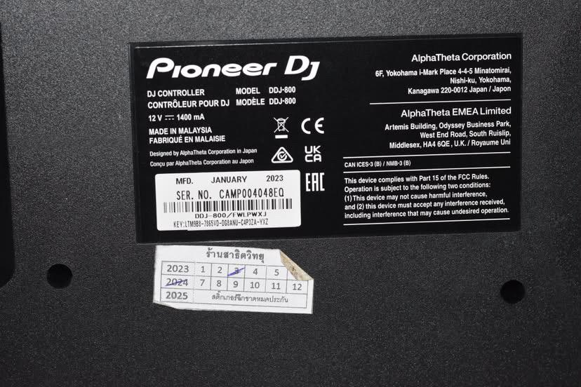 Pioneer DDJ 800 มือสอง รูปย่อยที่ 3