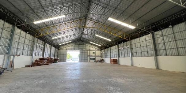 ขายโกดัง 1,000 ตรม. พร้อมสำนักงาน 2 ชั้น และที่พักคนงาน อ.ไทรน้อย นนทบุรี ( พื้นที่สีม่วง ) 6