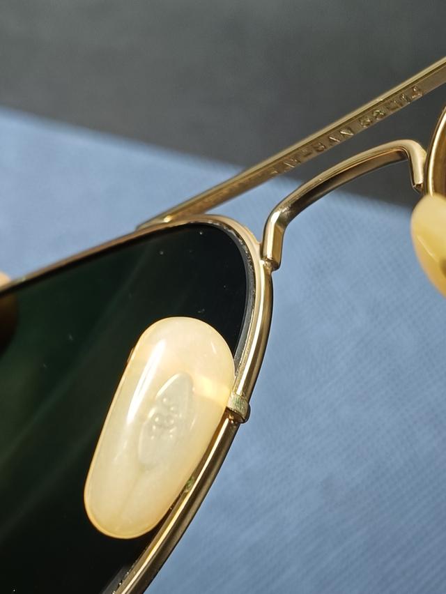 แว่นตากันแดด ทรงนักบิน RB3025 (58-14) Made in Italy งานวินเทจแท้100% รูปที่ 6