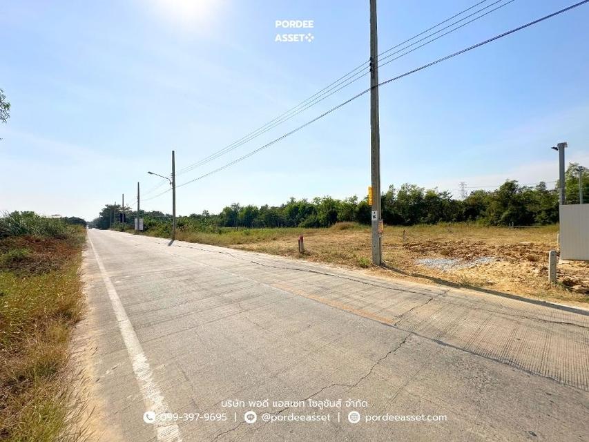 ที่ดินถมแล้ว 60 ตร.ว. แปลงสวยติดถนน น้ำไฟพร้อม ใกล้บิ๊กซีไทรน้อย ซื้อไว้ลงทุน/ปลูกบ้าน/สร้างบ้านขาย กำไรตั้งแต่ซื้อ คลองขวาง, ไทรน้อย, นนทบุรี 10
