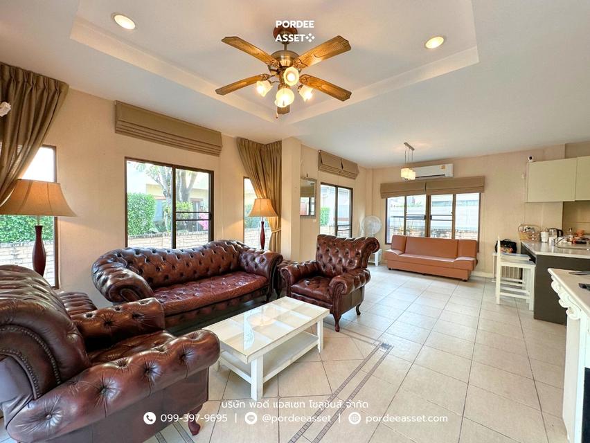 บ้านเดี่ยว บุราสิริ สนามบินน้ำ (ขนาด 56 ตร.ว.) เมืองนนทบุรี ใกล้รถไฟฟ้า MRT แยกนนทบุรี1 และ เซ็นทรัล นอร์ธวิลล์ รัตนาธิเบศร์ : Burasiri Sanambinnam 4