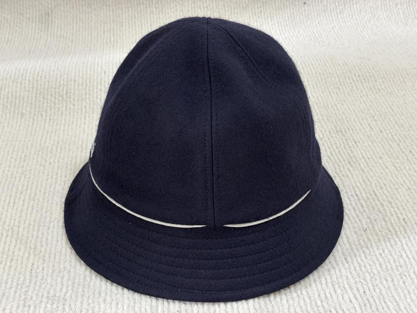 หมวกบักเก็ตขนสัตว์วินเทจ Kansai สีน้ำเงินเข้ม ขนาด59cm รูปที่ 6