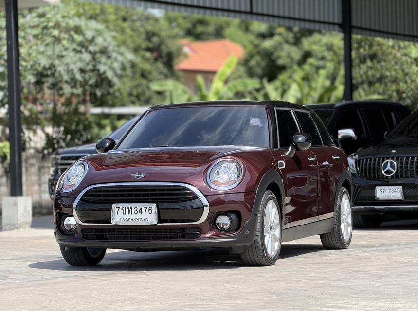 2018 จดปี 2019 MINI CLUBMAN, COOPER D (F54) โฉม ปี07-ปัจจุบัน สีแดง-ดำ เครื่องดีเซล รถศูนย์ไทย