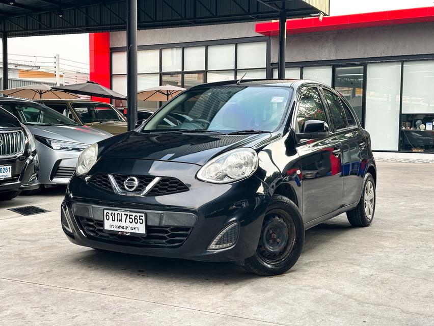 ขายรถ Nissan March 1.2E Hatchback ปี 2018 สีดำ เกียร์ออโต้