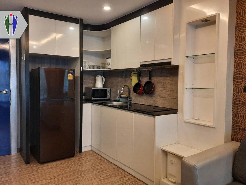 คอนโดเดอะบลูเรสซิเด้นซ์ มีเครื่องซักผ้า ว่างวันที่  15/03/26 • ขนาด 38 ตร.ม, 1ห้องนอน, 1ห้องน้ำ  • ทีวี, เครื่องปรับอากาศ 1 ตัว, ตู้เย็น • บิ๊วอินครัว 3