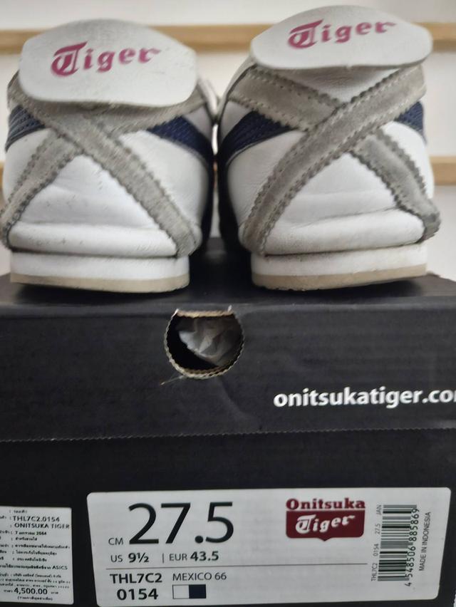 พร้อมส่ง 📍มือสอง+แท้ พร้อมกล่อง 💯 รองเท้า Onitsuka Tiger MEXICO 66 Size 43.5 euro ราคา 1,490 บาท ส่งฟรี รูปย่อยที่ 2