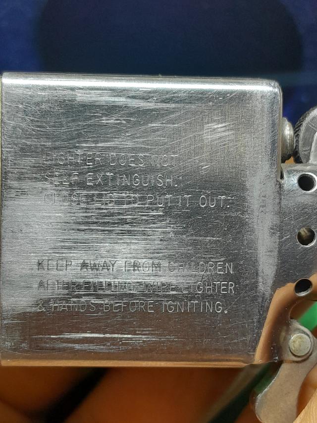 ไฟแช็คZippo made in USA 1980 3