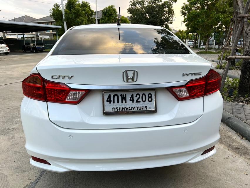 HONDA CITY ออโต้ ปี2015 ไม่แก๊ส มือเดียว เช็คศูนย์ตลอด รูปที่ 6