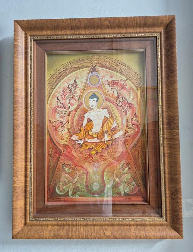 ภาพวาดหายากงานพุทธศิลป์ผลงาน อาจารย์สุวัฒน์ แสนขันติ