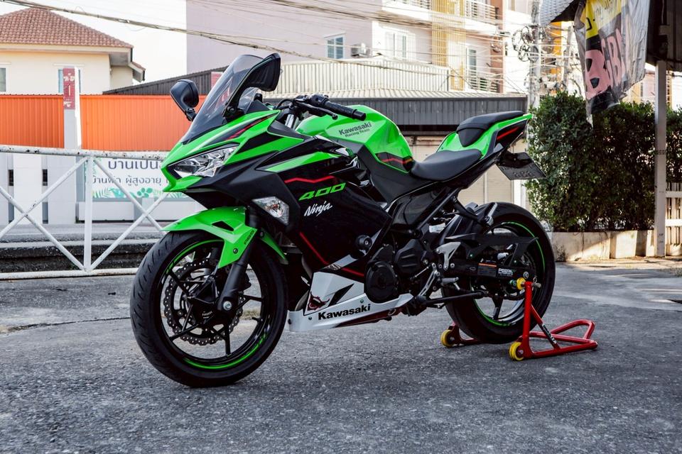 Ninja400 Kawasaki จดปี2022 สีเขียว รูปที่ 4