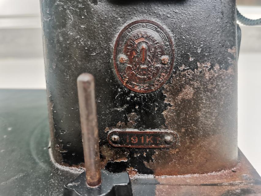 ขายจักรเย็บ SINGER 191k1 จักรผลิตประเทศอังกฤษ British-made 1960s