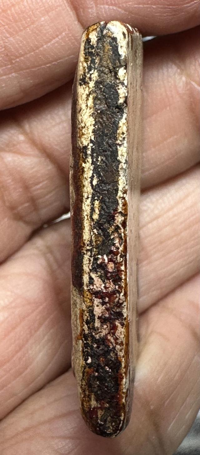 พระสมเด็จพิมพ์ใหญ่ มีคราบลงชาด ทอง เดิม 10