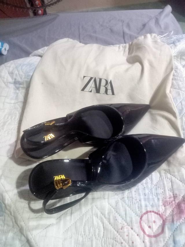 แบรนด์: ZARA รุ่น: METAL BUCKLE HEELS รูปที่ 3