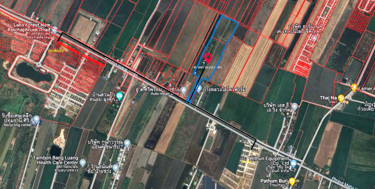 ที่ดินใกล้ถนน 346 ปทุมธานี 4
