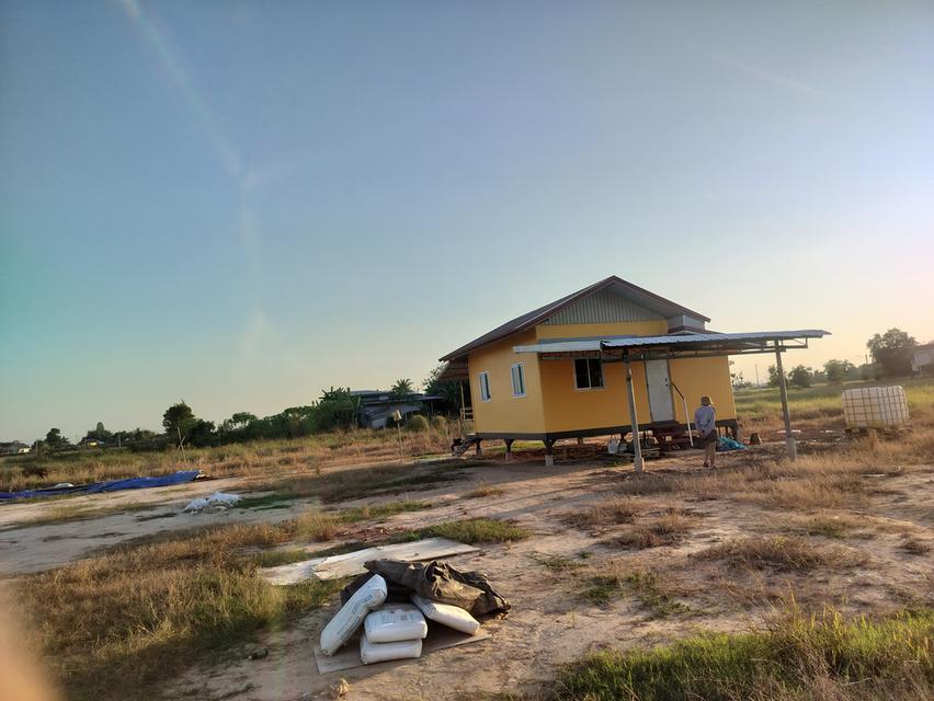 ที่ดินเปล่าถมแล้วแบ่งล๊อคๆล่ะ2งาน 6