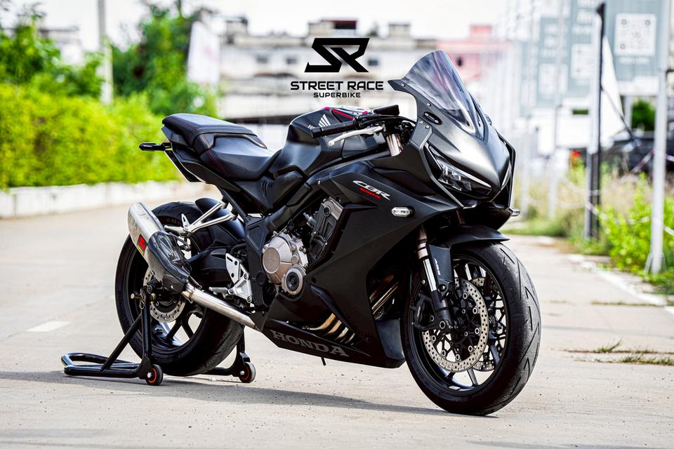 2020 Honda cbr650r 2020 ดำดุ ท่อทรง akrapovic หล่อเต็มระบบ! 2