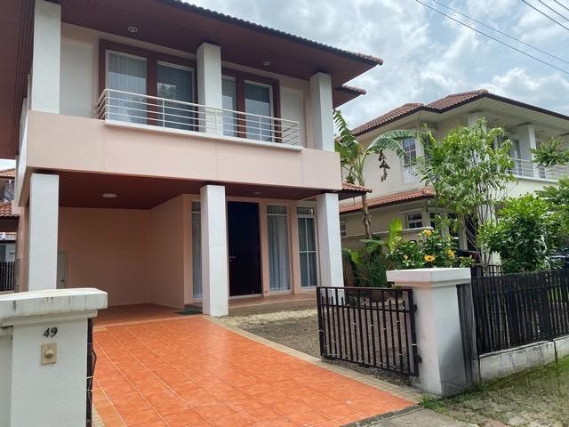 ให้เช่าบ้านเดี่ยว 2 ชั้น 62 ตรว. 2 ห้องนอน บางกอกวิลล่า ถนนประดิษฐ์มนูธรรม เลียบด่วน ใกล้ รร.นานาชาติฝรั่งเศส, KIS, Rege