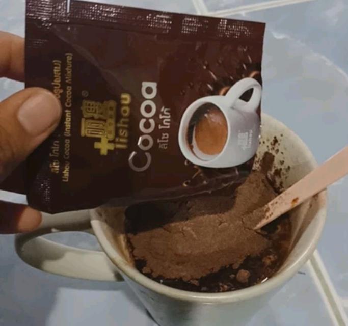 Lishou Cocoa mix สูตรเข็มข้น 3
