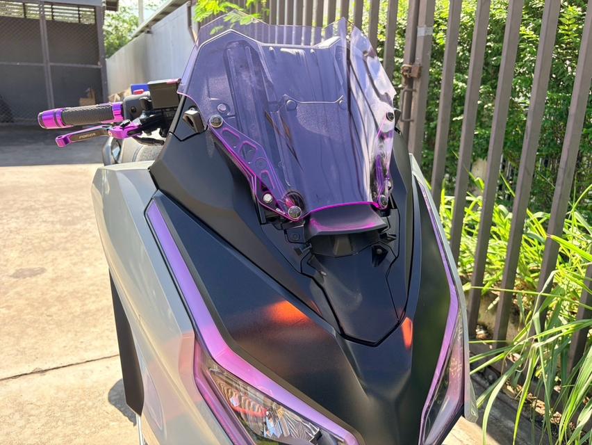 Honda Forza 350 ปี 2022 มือเดียวจัดทรงเทาม่วงสวยมาก รูปที่ 7