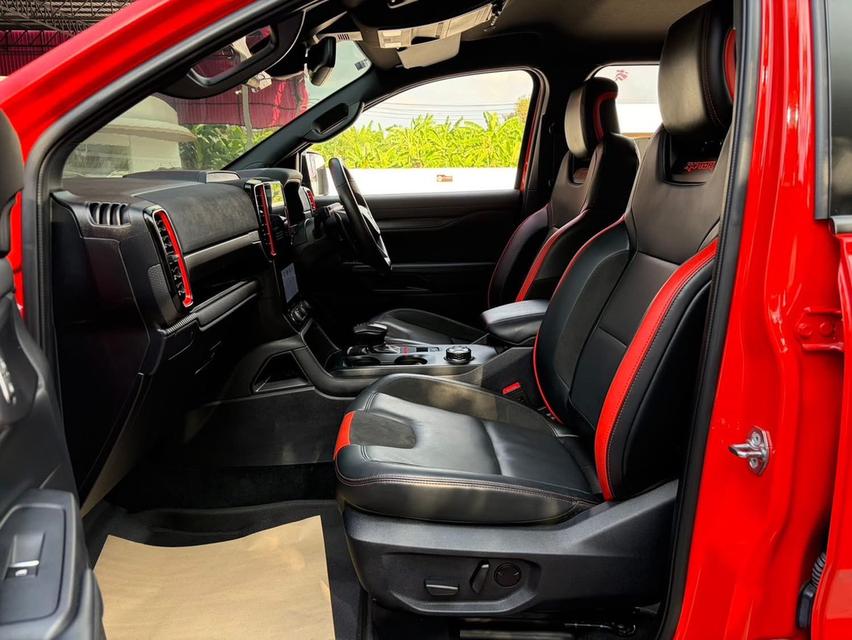 ปี 2022 FORD RANGER, 3.0 RAPTOR ECOBOOST4WD โฉม DOUBLE CAB สีส้ม สวยจัดๆ รูปที่ 8