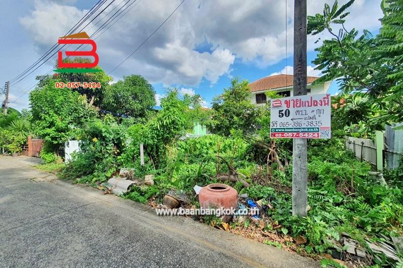 ที่ดินเปล่า เนื้อที่ 50 ตรว. ซอยทหารบก 2 ถนนลำลูกกา ต.คูคต อ.ลำลูกกา จ.ปทุมธานี 1