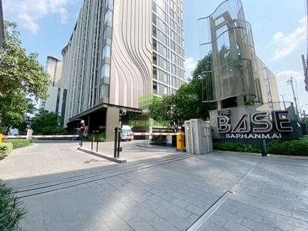 ขายคอนโด เดอะเบส สะพานใหม่ The Base Saphanmai ชั้น 2 เนื้อที่ 28.37 ตร.ม ทำเลดีติด BTS สายหยุด 1