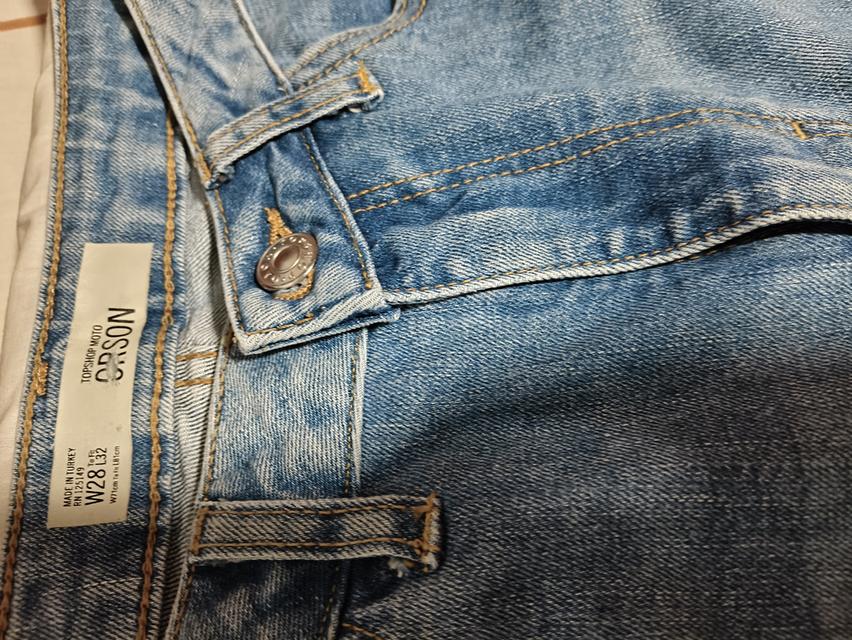 Topshop to fit กางเกงยีนส์ เอว 28 รวมส่ง 799฿ ค่ะ รูปย่อยที่ 2