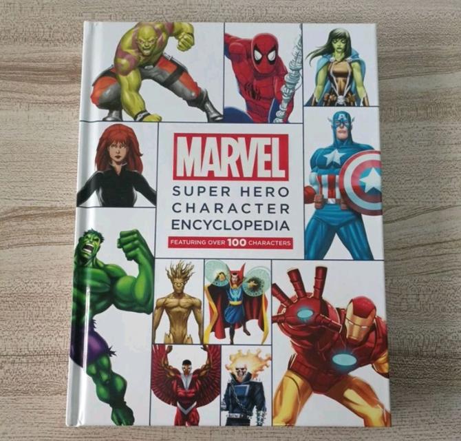 หนังสือการ์ตูนสีทั้งเล่มรวม Super Hero 100 ตัว