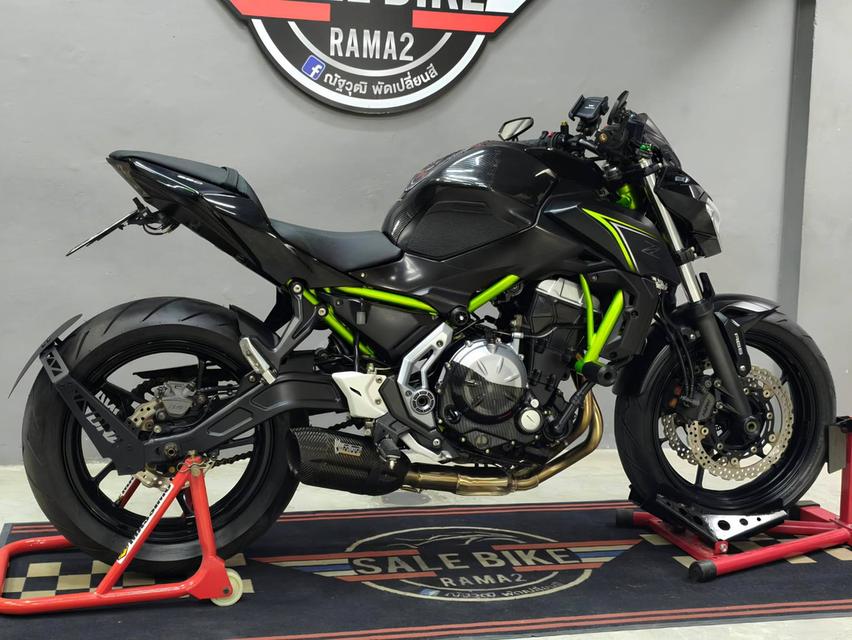 Kawasaki Z650 ปี 2018 abs ออกรถ 0 บาท ไม่ต้องใช้เงินดาวน์ รูปที่ 19