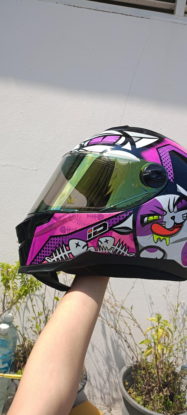 หมวกกันน็อคเต็มใบ ID Helmet รุ่นSPARTAN-BT