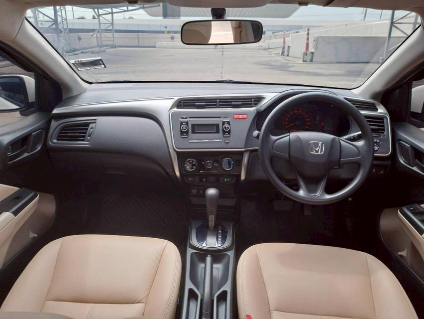 HONDA CITY 1.5 S CNGโรงงาน  Auto  ปี2015 สีขาว 16