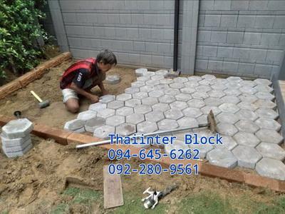 บล็อกตัวหนอน แผ่นทางเท้า บล็อกแปดเหลี่ยม บล็อกปูหญ้า บล็อกหกเหลี่ยม https://www.thaiinterblock.com/ 4