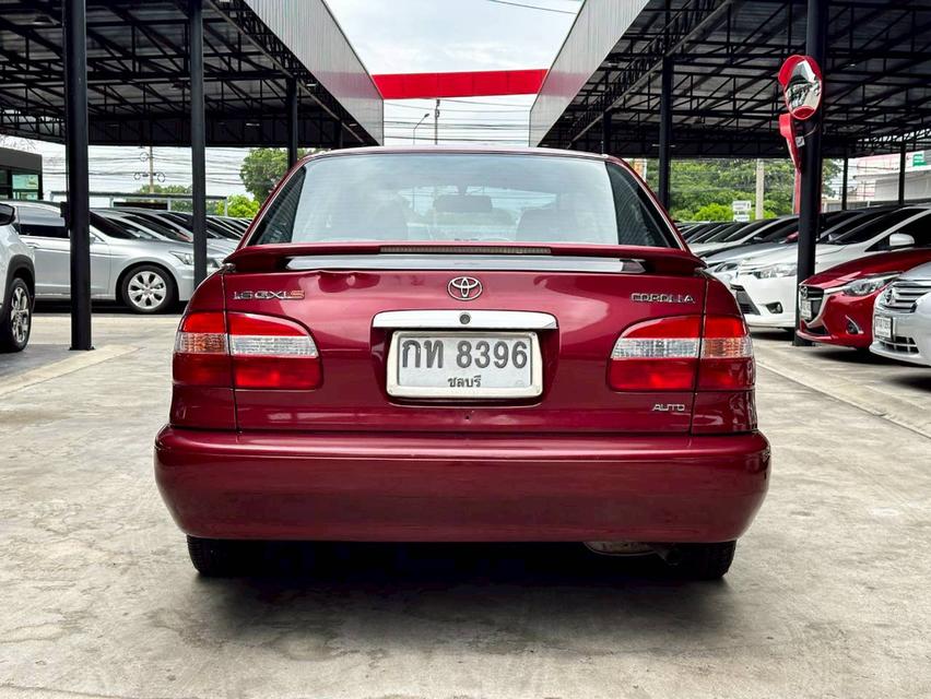 ขายรถ Toyota COROLLA 1.6 HI-TORQUE GXIS Sedan ปี 1999 สีแดง เกียร์ออโต้ รูปที่ 5