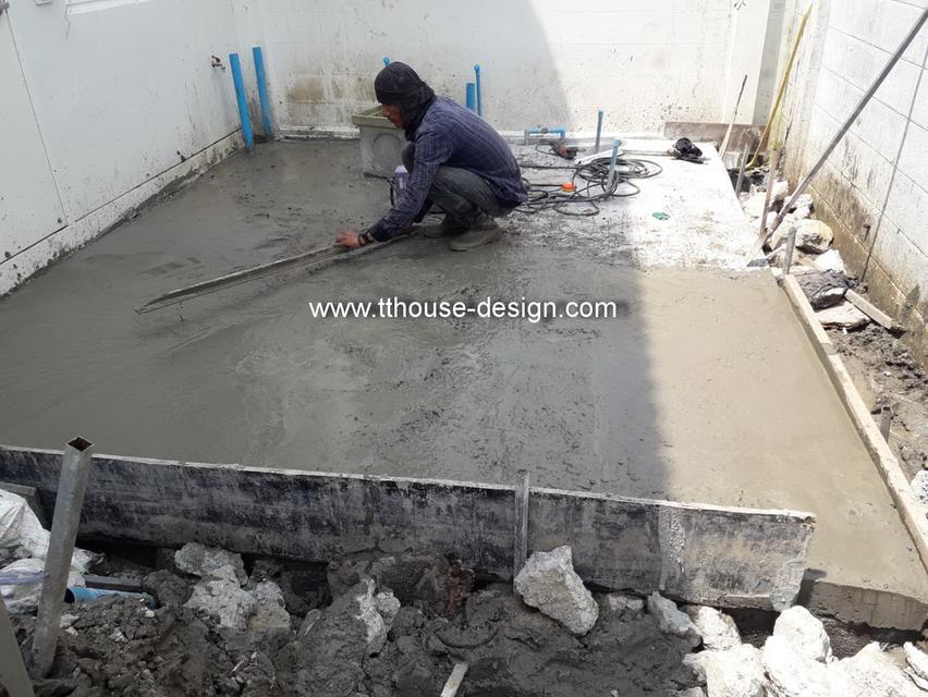 รับเหมาต่อเติม โครงหลังคา กันสาด ห้องครัวเทพื้นปูกระเบื้อง ID Line : dddesign23 19