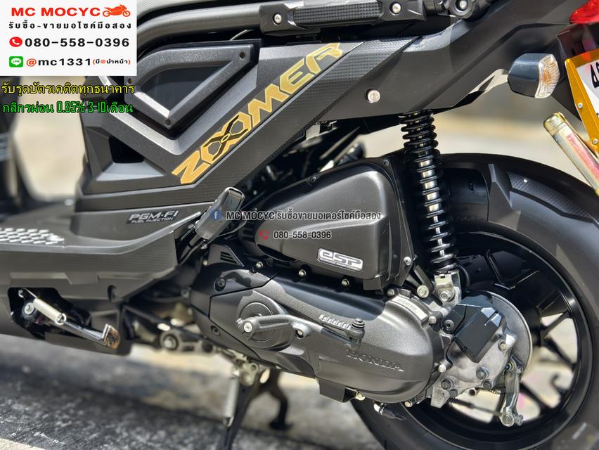 Zoomer x 2022 วิ่ง2000โล รถบ้านแท้ไม่ใช่รถประมูล เครื่งท่อเดิมชุดสีสวย มีเล่มชุดโอนครบ No1157 13