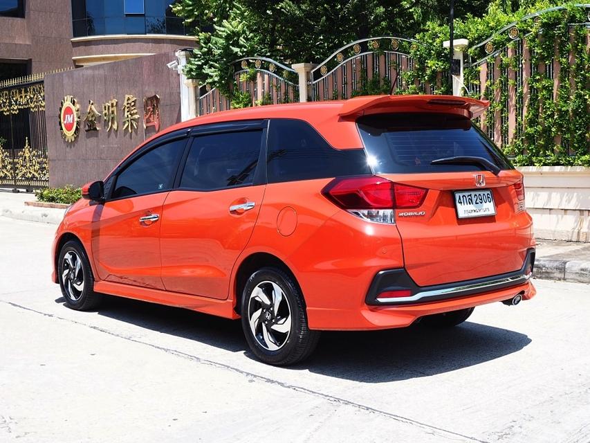 HONDA MOBILIO 1.5 RS ปี 2016 เกียร์AUTO สีพิเศษSUNSET ORANGE 3