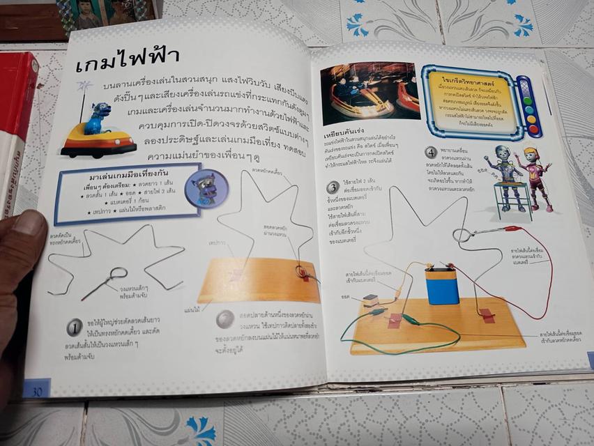 สนุกกับสิ่งของรอบตัว และ สนุกกับพลังงานรอบตัว ผู้เขียน David Glover แปลโดย จินตนา เวชสวัสดิ์ รูปที่ 15