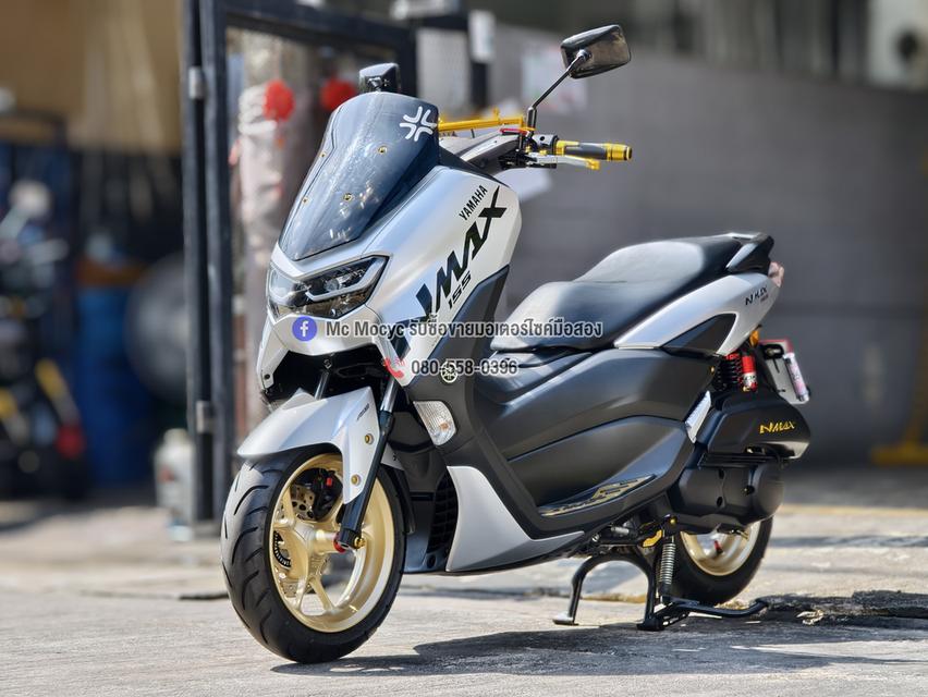 Nmax 2021 รุ่นTOP ABS TCS วิ่ง600โลแท้ รถบ้านแท้มือเดียว กุญแจบุคเซอวิสครบ ของแต่งแน่นๆ No1333 รูปที่ 2