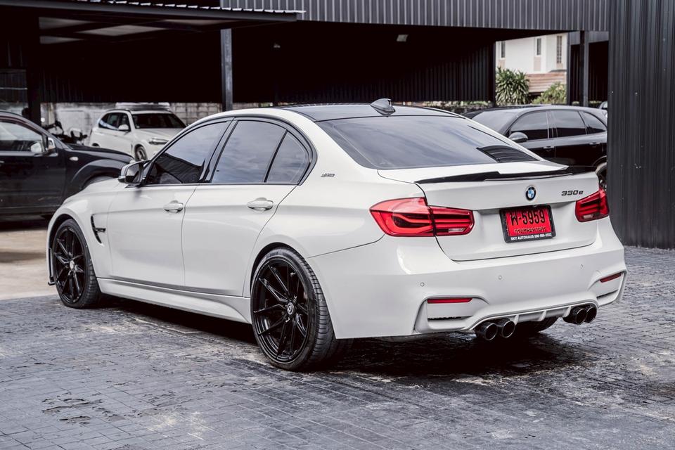 รหัสรถ 67GG3204 #BMW #330e #M3 Look ปี 2019 แต่งหล่อๆ จัดทรง มีล้อ hre พาท M3 look 9