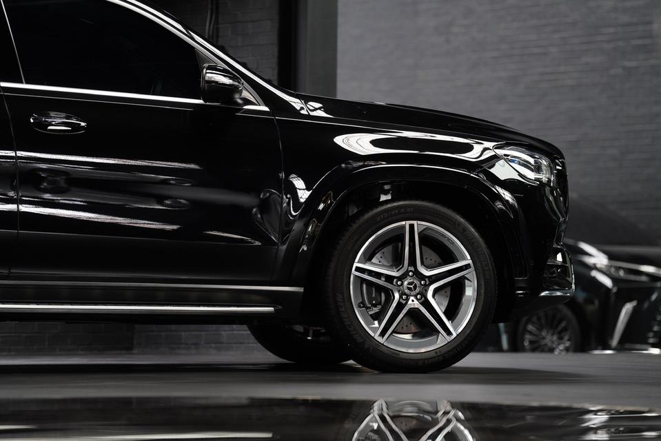 Benz GLS350d AMG Premium 4Matic ปี 2021 สีดำ รถบ้านเจ้าของเดียว เซอร์วิสศูนย์ตรงทุกระยะ รูปที่ 7