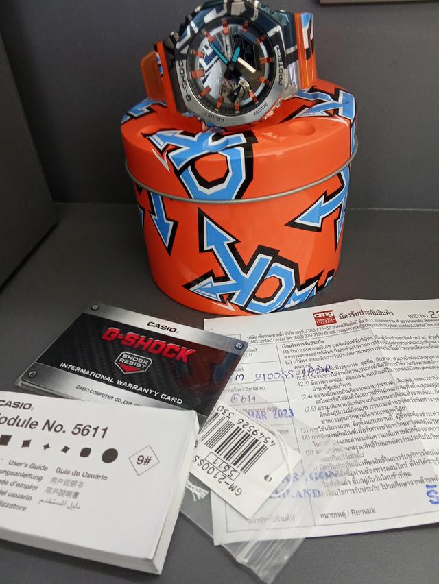 G-Shock นาฬิกาข้อมือ แท้ รุ่น GM 2100ss 1ADR พร้อมใบรับประกัน คู่มือ กล่อง รูปที่ 3