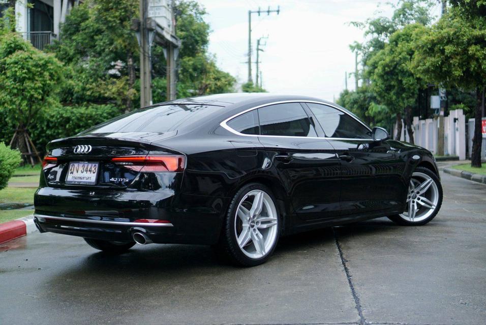 Audi A5 SPORTBACK 40 TFSI 2018 สีดำ รถเจ้าของเดียว ตัวถังเดิมสวย สภาพป้ายแดง รูปย่อยที่ 3
