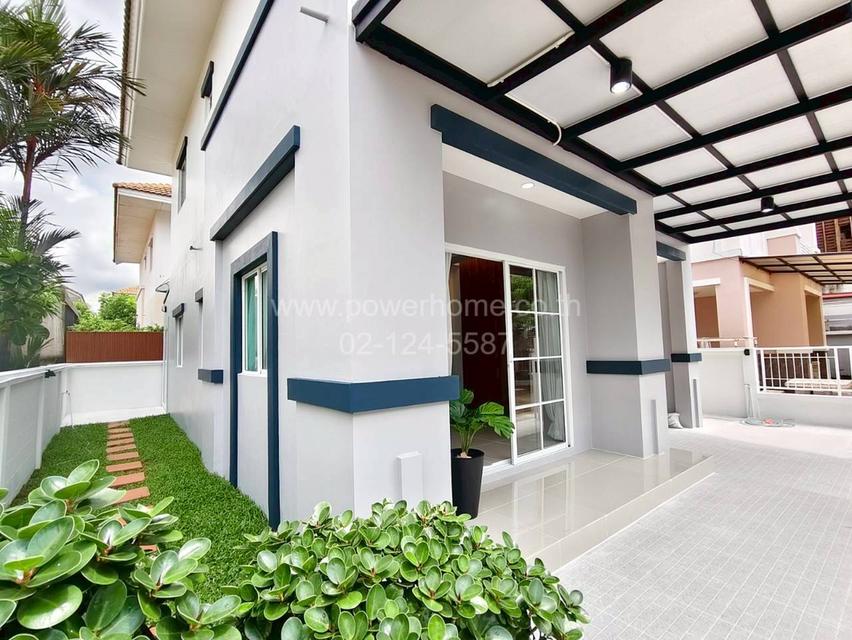 หมู่บ้านแลนซีโอ วงแหวน-รามอินทรา ถนนเลียบคลองสอง แขวงบางชัน เขตคลองสามวา กรุงเทพมหานคร  6