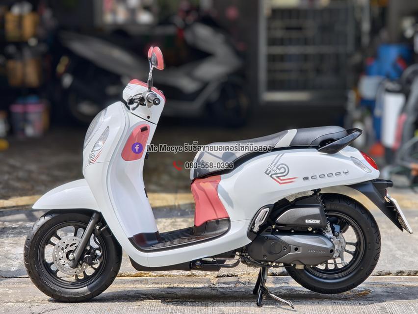 Scoopy i 2022 Club12 วิ่ง10000โล  รถบ้านเครื่องท่อเดิมสีสวย เล่มเขียวชุดโอนครบ  No1335 รูปที่ 4