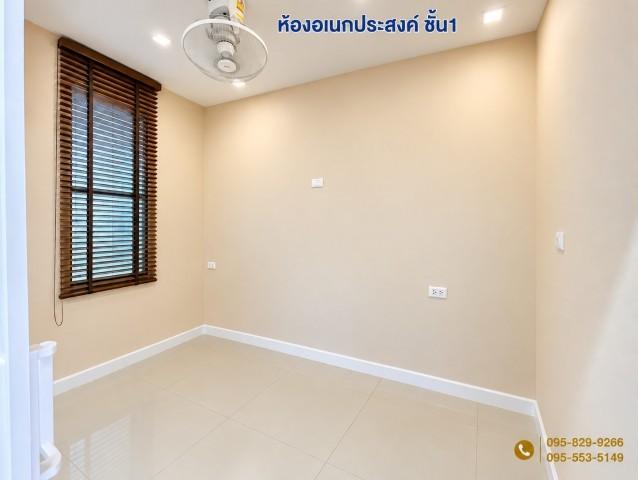 ขายถูกสวยทำเลดี ทาวน์โฮม 3 ชั้น รีโนเวท 20.ตรว. ม.พาทิโอ วิภาวดี-สรงประภา พร้อมห้องเอนกประสงค์ชั้น 1 พร้อมอยู่ ใกล้สนามบ 3